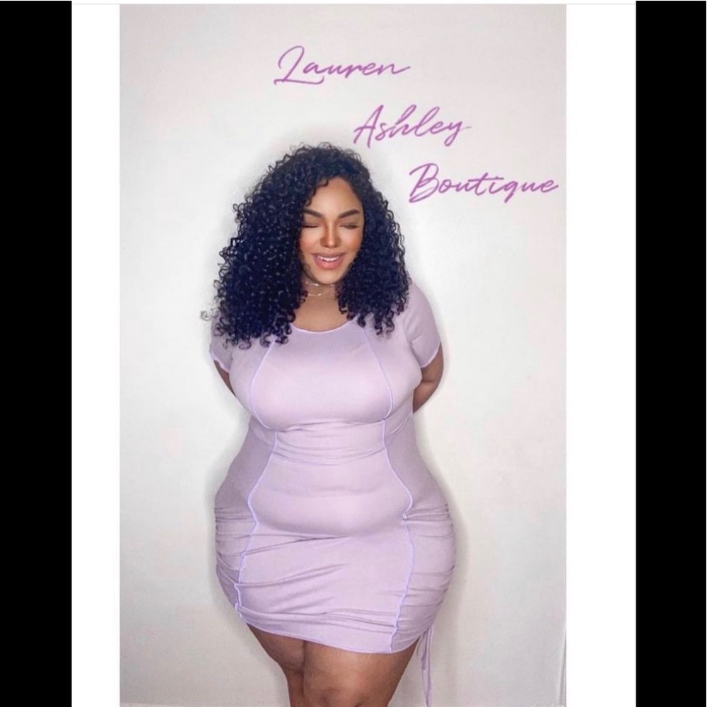 🤩HOST PICK🤩 Lavender Plus Mini Dress